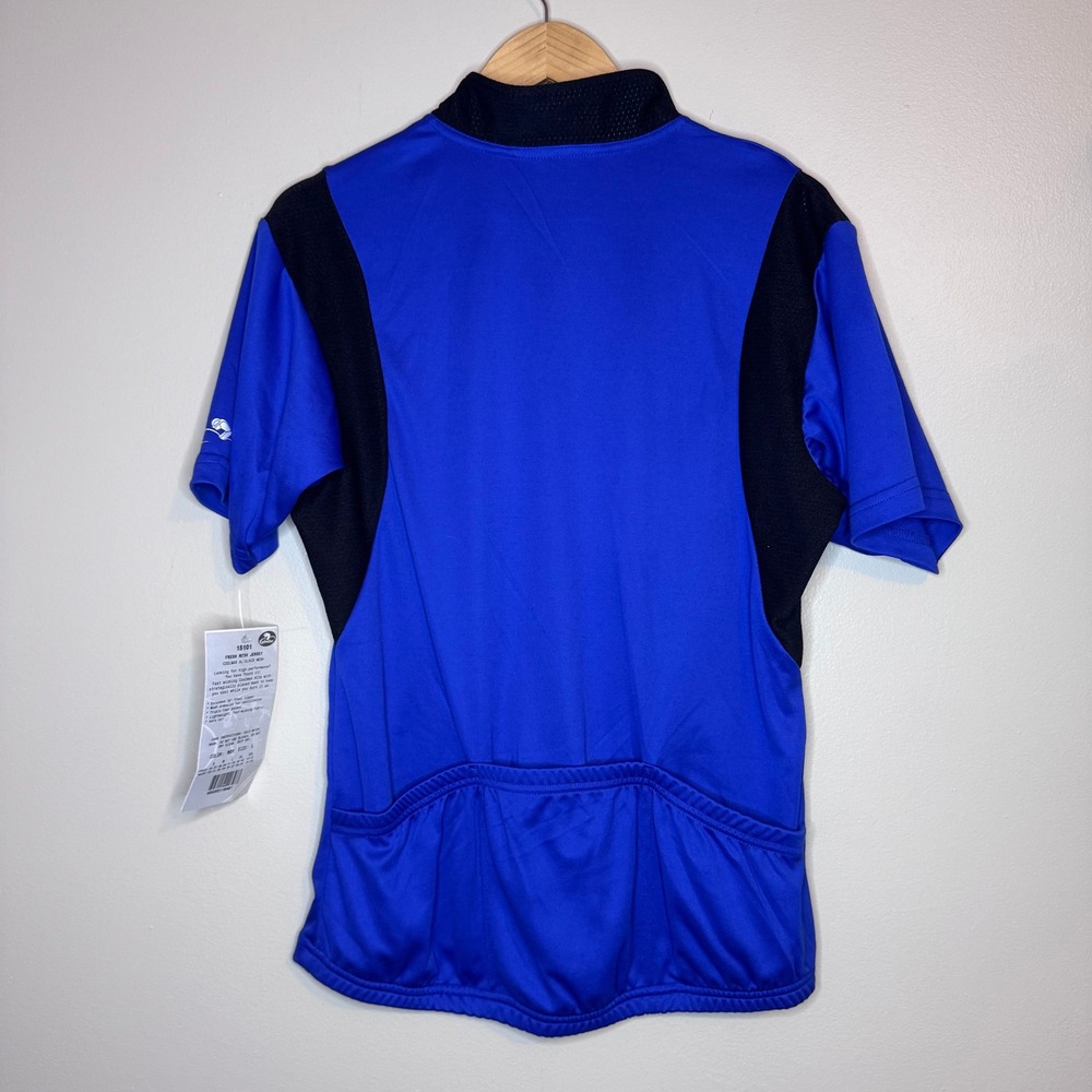 Bellwether Cycling Jersey Blue Coolmax Mesh Men's Large USA - Picture 5 of 5